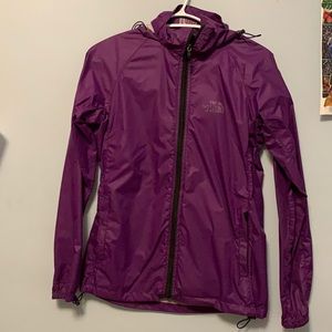 The north face rain jacket